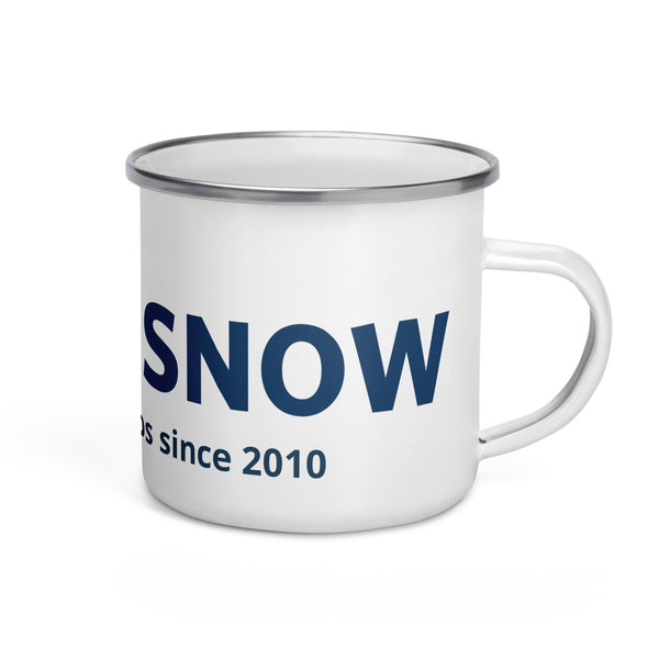 OpenSnow Dump - Enamel Mug