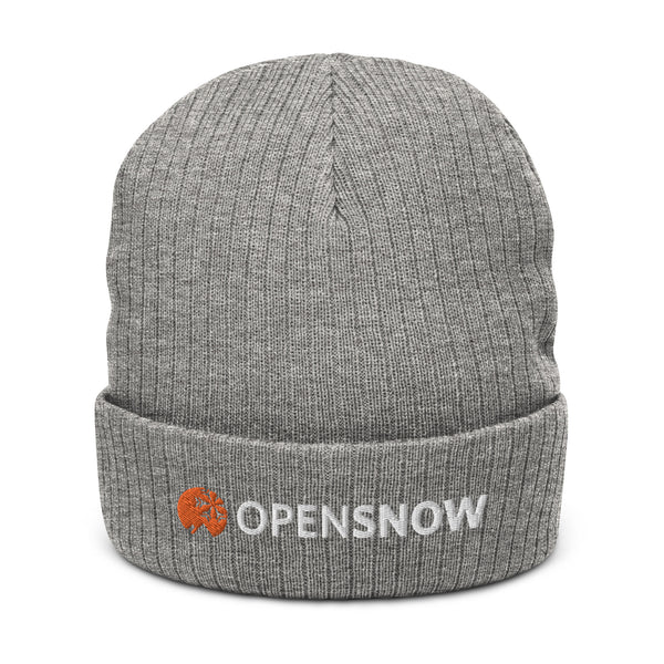 OpenSnow - Ribbed knit beanie