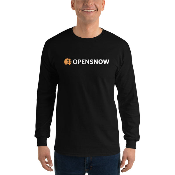 Men’s Long Sleeve - OpenSnow Front Only Logo