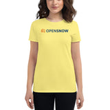 Women's T-Shirt - OpenSnow Front/Back Logo