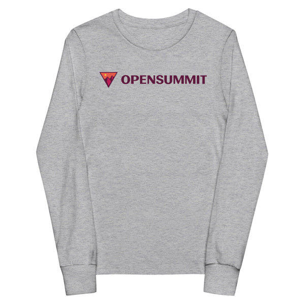 Youth Long Sleeve - OpenSummit Front Only Logo